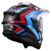 LS2 MX701 EXPLORER-06 CARBON FRONTIER adventure helma bílá/modrá vel.3XL